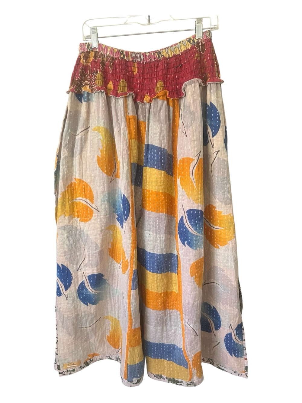 KANTHA handmade in India 2 n 1 reversible pant NWOT OS
